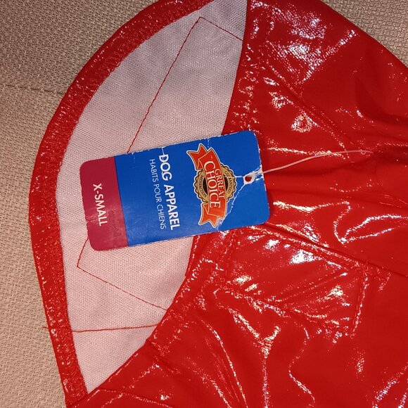 X Small Dog Rain Jacket / Dog Apparel - Picture 3 of 3